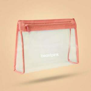 Kozmetikai táska Transparent - BeastPink kép