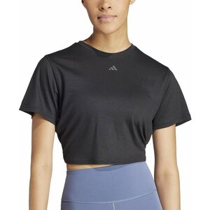 Rövid ujjú póló adidas Yoga Studio Wrapped shirt kép