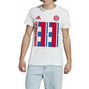 Rövid ujjú póló adidas FC Bayern Munchen Meister T-shirt 2023 Men kép