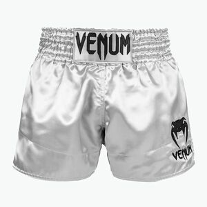 Férfi Venum Classic Muay Thai rövidnadrág fekete és ezüst 03813-451 kép