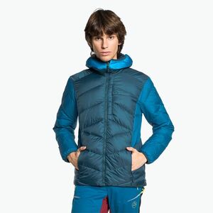 Férfi La Sportiva Bivouac Down kabát viharkék/elektromos kék kép