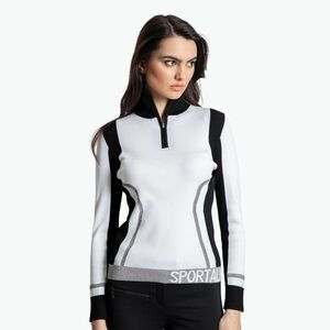 Női pulóver Sportalm Hellas optikai fehér kép