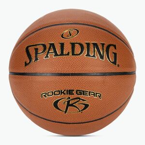 Spalding Rookie Gear Leather kosárlabda narancssárga méret 5 kép