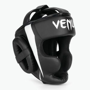 Venum Elite bokszfejvédő fekete/fehér kép