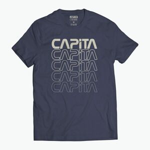 CAPiTA Worm mosott tengerészkék póló kép