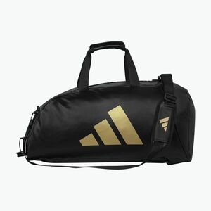 adidas edzőtáska 50 l fekete/arany kép