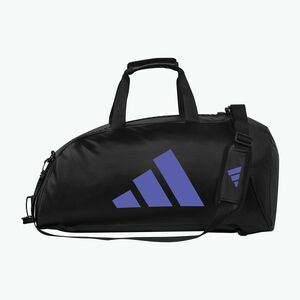 adidas edzőtáska 50 l fekete/gradiens kék kép