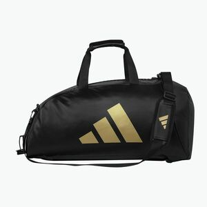 adidas edzőtáska 65 l fekete/arany kép