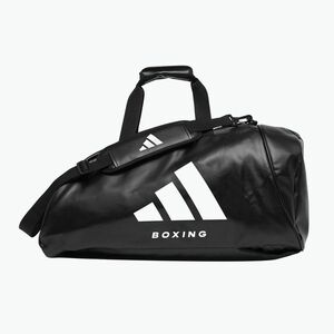 adidas 2 az 1-ben Boxing S edzőtáska fekete/fehér kép
