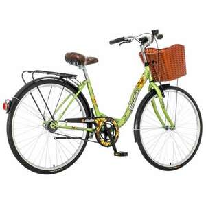Visitor Napraforgó városi kerékpár Zöld kép