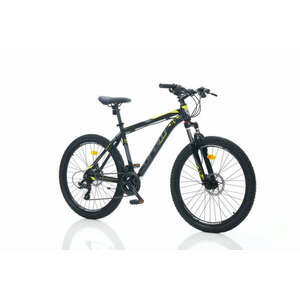 Corelli Felix 1.0 MTB könnyűvázas kerékpár 18" Fekete-Sárga kép