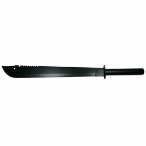 IdeallStore® Vadászkard, Ninja penge, rozsdamentes acél, 82 cm, fekete kép