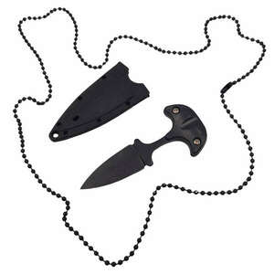 IdeallStore® taktikai vadászkés, Tiny Spike, 75 cm, fekete, lánch... kép