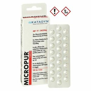 Katadyn Ivóvíz tartósítószer Katadyn Micropur Forte MF 1T, 100 tabletta kép