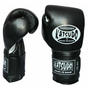 Katsudo Professional II bokszkesztyű, fekete kép