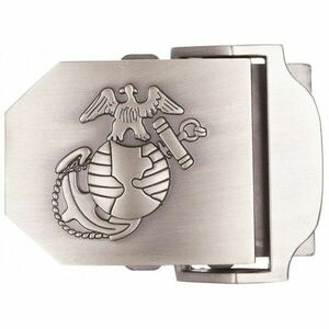 MFH USMC övcsat, ezüst, fém, kb. 4 cm kép