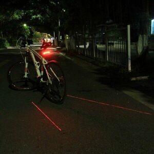 Kerékpár lámpa, bicikli lámpa, kerékpár hátsó lámpa indexes funkcióval kép