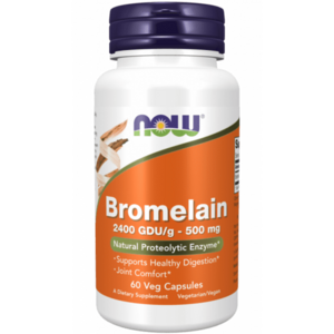 Bromelain 500 mg - NOW Foods kép