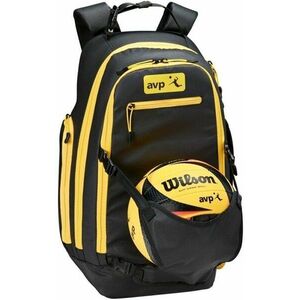 Wilson AVP Backpack Black/Yellow Hátizsák Tartozékok labdajátékokhoz kép