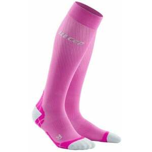 CEP WP207Y Compression Tall Socks Ultralight Pink/Light Grey II Futózoknik kép