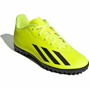 adidas X CRAZYFAST CLUB TF Férfi futballcipő műfüves pályára, sárga, méret 40 2/3 kép