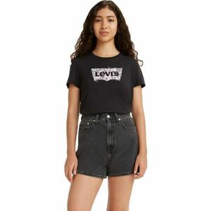 Levi's THE PERFECT TEE Női póló, fekete, veľkosť XL kép
