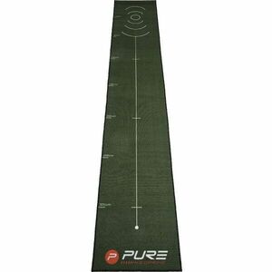 PURE 2 IMPROVE PUTTING MAT 400 x 66 cm Golf gyakorlószőnyeg, sötétzöld, méret kép