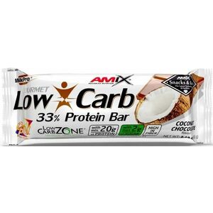 Protein szeletek és kekszek Amix Amix Low-Carb 33% Protein Bar - 60g - Coconut-Chocolate kép