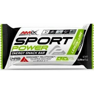 Szelet Amix Amix Sport Power Energy Snack Bar s kofeinem-45g-Lemon-Lime kép