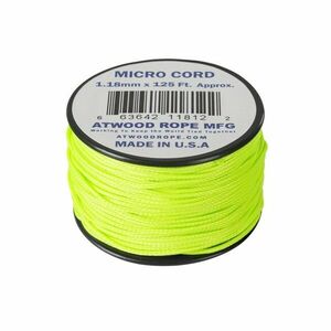 ATWOOD® Mikro kötél (125 láb) - neon zöld (MCCB24) kép