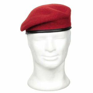 MFH Commando barett, piros kép