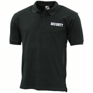MFH póló póló Security rövid ujjú, fekete kép