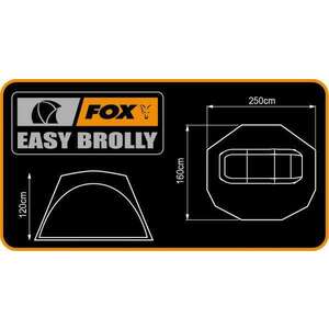 Fox easy brolley 250x160x120cm gyorsan állítható sátor kép