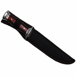 IdeallStore® vadászkés, Widow Blade, 30 cm, fekete, tokkal együtt kép