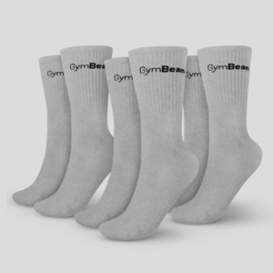 3/4 Socks 3Pack Grey zokni - GymBeam kép