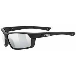 UVEX Sportstyle 225 Black Mat/Litemirror Silver Kerékpáros szemüveg kép