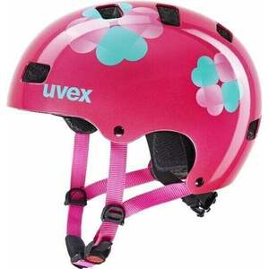 UVEX Kid 3 Pink Flower 51-55 Gyerek kerékpáros sisak kép