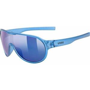 UVEX Sportstyle 512 Blue Transparent/Blue Mirrored Kerékpáros szemüveg kép