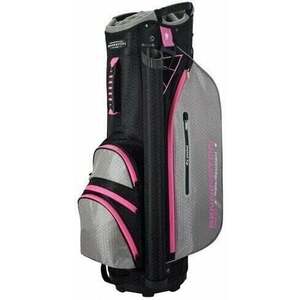 Bennington Dojo 14 Water Resistant Black/Grey/Pink Cart Bag kép