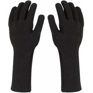 Sealskinz Waterproof All Weather Ultra Grip Knitted Gauntlet Black XL Kesztyű kerékpározáshoz kép