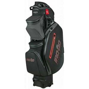 Bennington IRO QO 14 Water Resistant Black/Canon Grey/Red Cart Bag kép