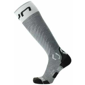 UYN Man Ski One Merino Socks Grey Melange/White 35-38 Sízokni kép