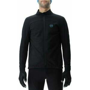 UYN Man Cross Country Skiing Coreshell Jacket Black/Black/Turquoise M kép