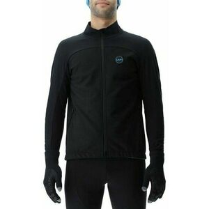 UYN Man Cross Country Skiing Coreshell Jacket Black/Black/Turquoise XL kép