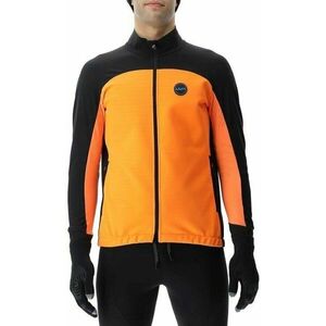 UYN Man Cross Country Skiing Coreshell Jacket Orange Fluo/Black/Turquoise M kép