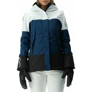 UYN Lady Natyon Snowqueen Jacket Full Zip Optical White/Blue Poseidon/Black S kép