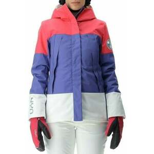UYN Lady Natyon Snowqueen Jacket Full Zip Pink Yarrow/Blue Iris/Optical White S kép