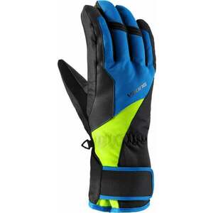Viking Santo Gloves Black/Blue/Yellow 8 Síkesztyű kép