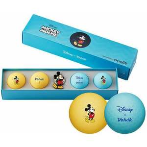 Volvik Vivid Lite Disney Characters 4 Pack Golf Balls Golflabda kép