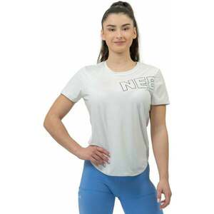 Nebbia FIT Activewear Functional T-shirt with Short Sleeves White XS Fitness póló kép